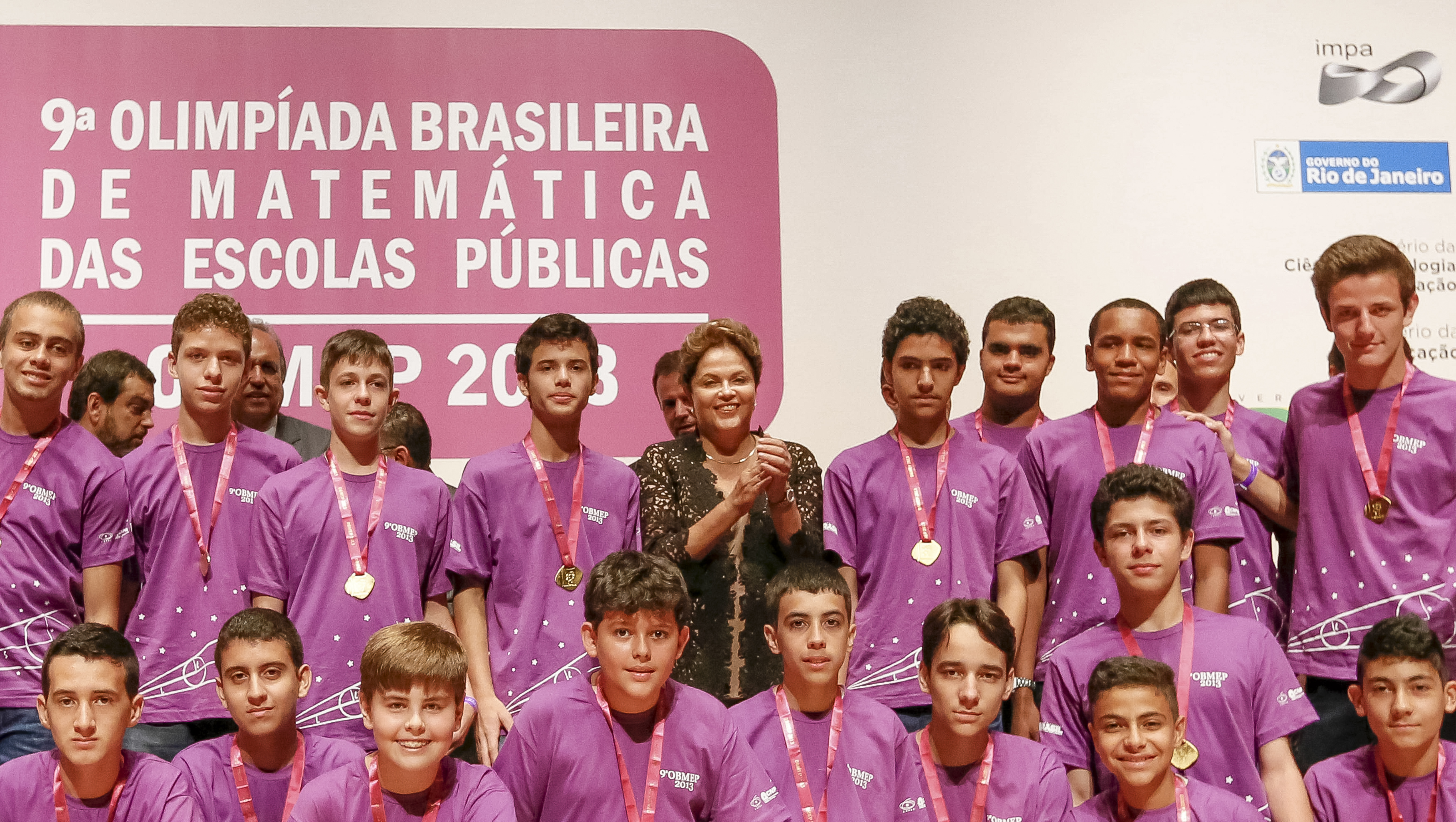 Premiação da 9ª Olimpíada Brasileira de Matemática - 01