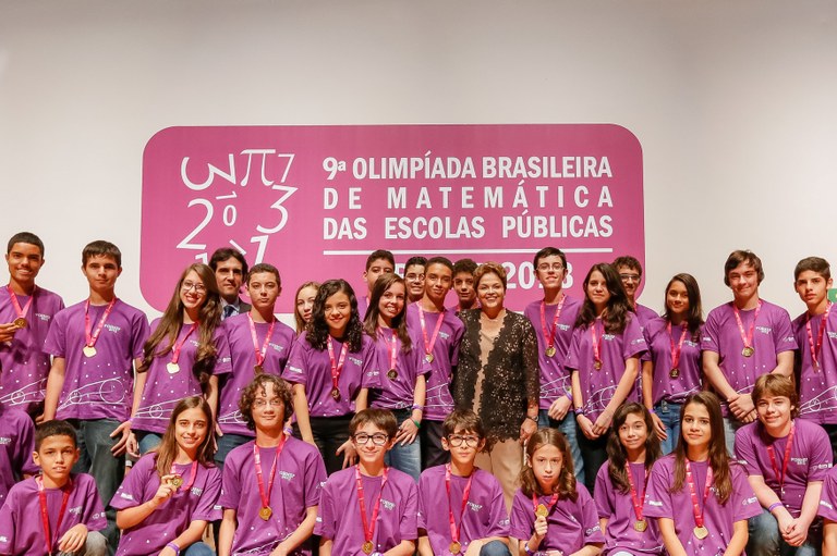 Premiação da 9ª Olimpíada Brasileira de Matemática - 010