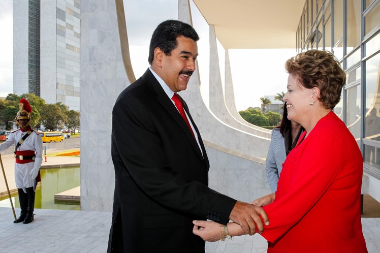 Cerimônia oficial de chegada do Presidente da República da Venezuela, Nicolás Maduro - 01