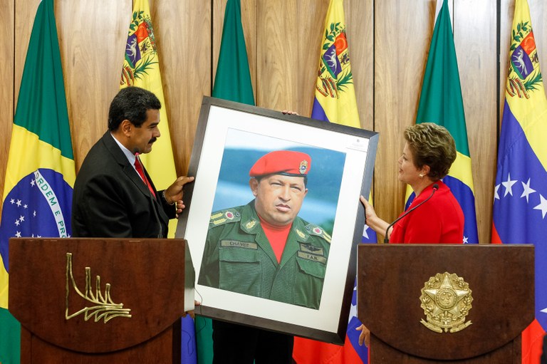 Cerimônia oficial de chegada do Presidente da República da Venezuela, Nicolás Maduro - 08