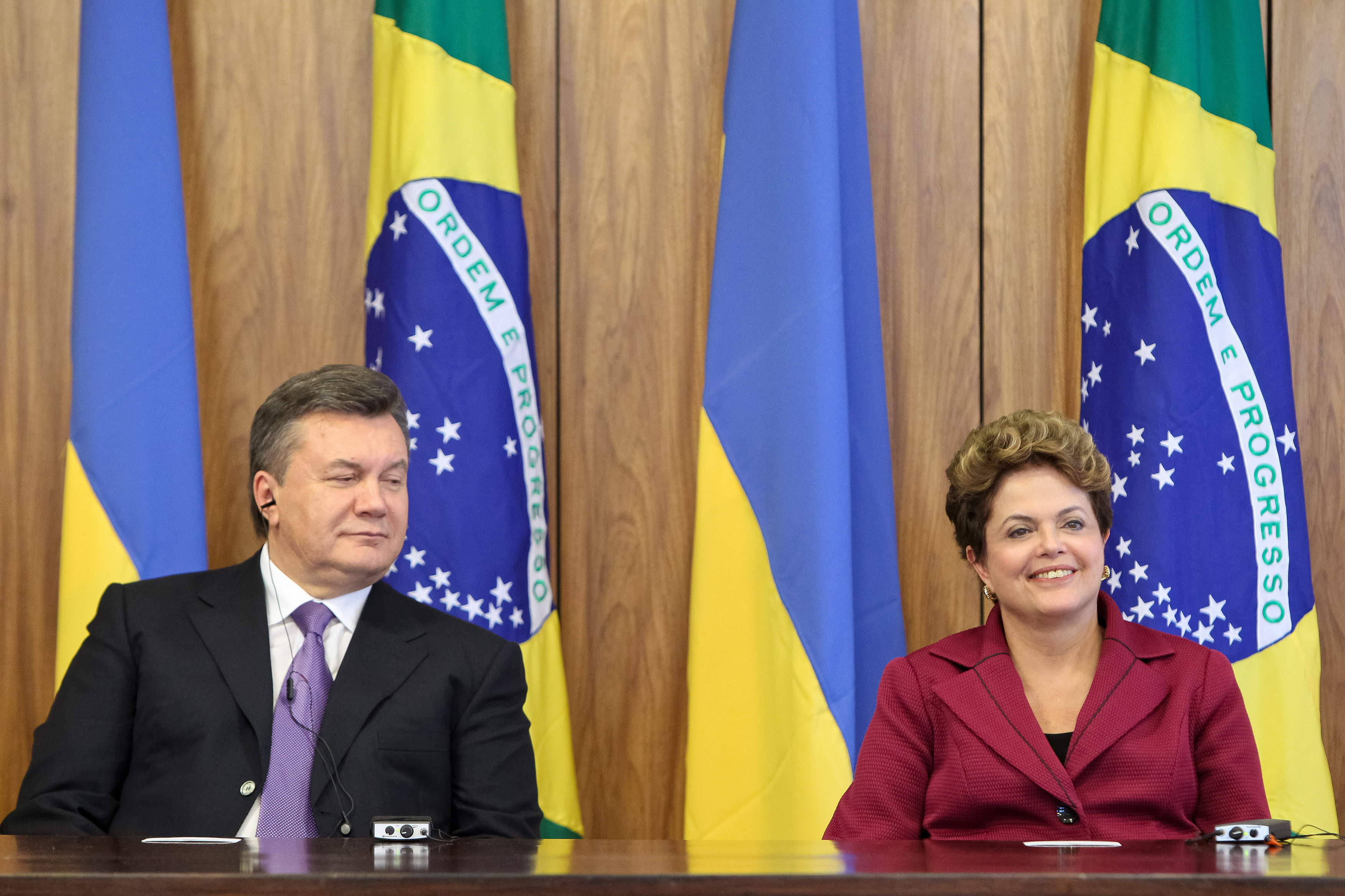 Cerimônia oficial de chegada do presidente da Ucrânia, Viktor Yanukovytch - 8