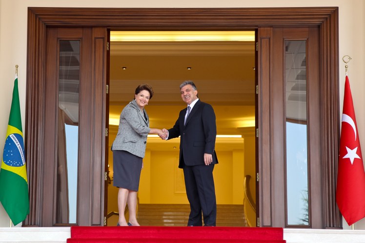Cerimônia Oficial de Chegada no Palácio Presidencial de Çankaya 4