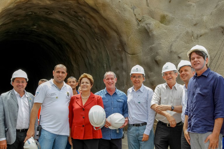 Visita ao Túnel Cuncas II, do Projeto de Integração do Rio São Francisco - PISF - 04