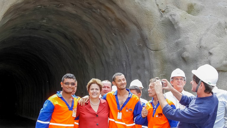 Visita ao Túnel Cuncas II, do Projeto de Integração do Rio São Francisco - PISF - 02 Visita ao Túnel Cuncas II, do Projeto de Integração do Rio São Francisco - PISF - 02
