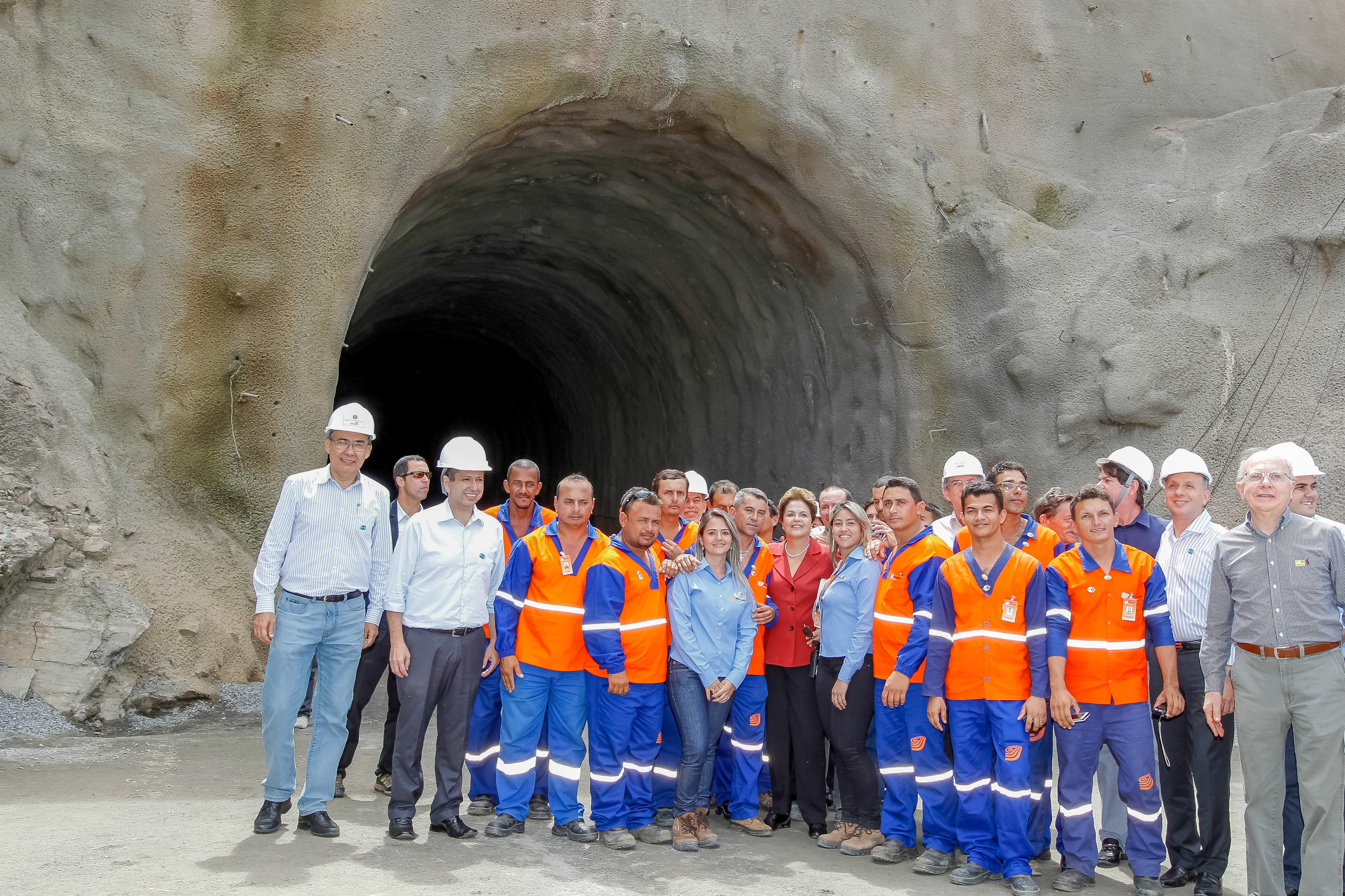 Visita ao Túnel Cuncas II, do Projeto de Integração do Rio São Francisco - PISF - 01