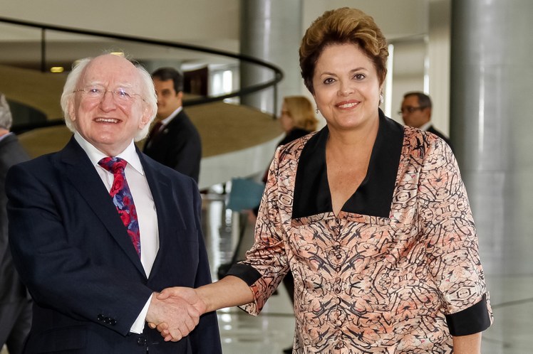 Chegada do Presidente da República da Irlanda - 02