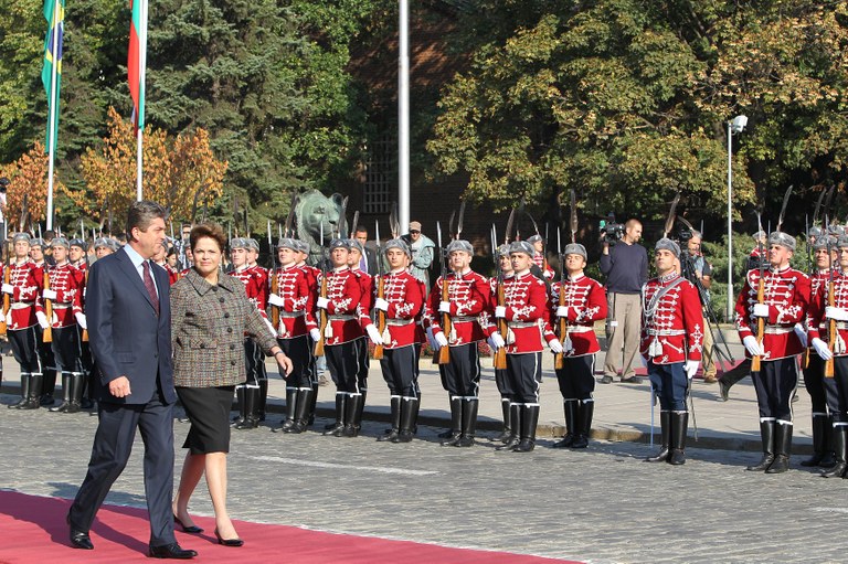 Cerimônia Oficial de Chegada  à República da Bulgária