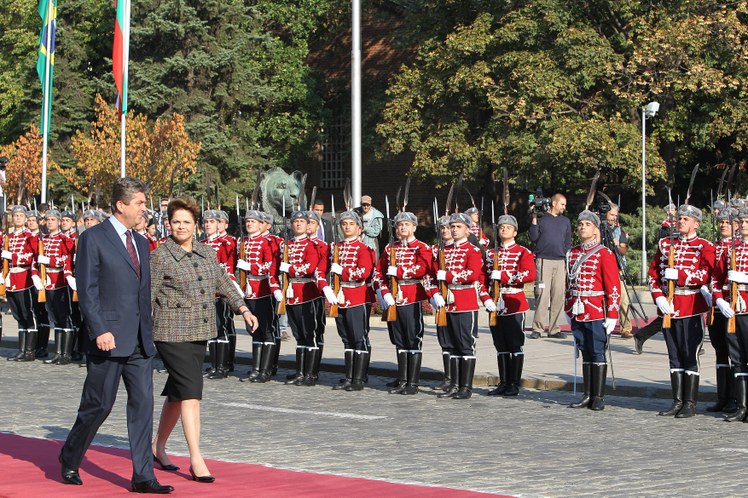 Cerimônia Oficial de Chegada  à República da Bulgária