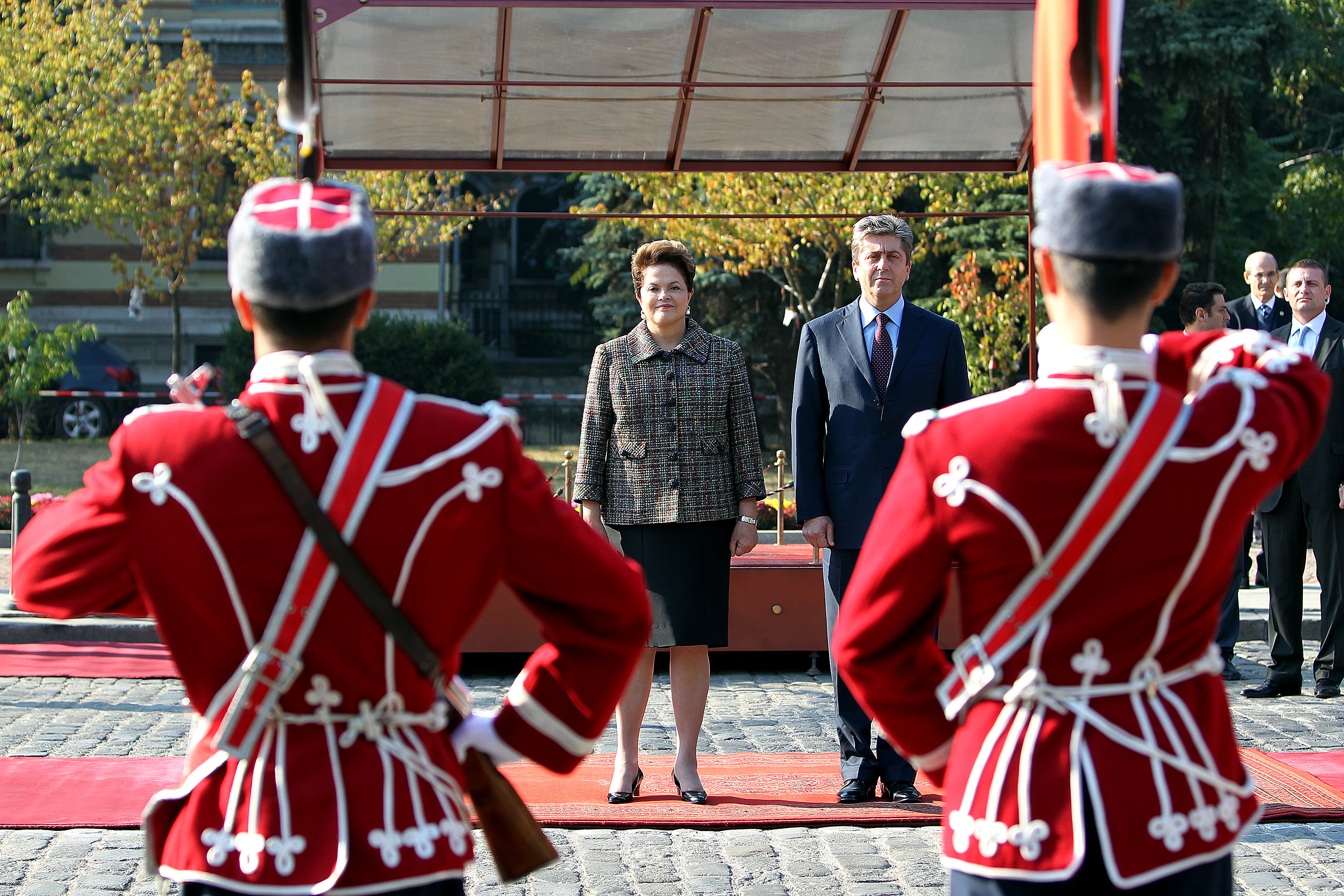 Cerimônia Oficial de Chegada  à República da Bulgária