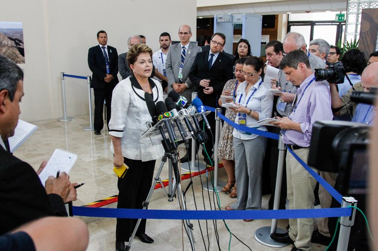 Coletiva de imprensa após cúpula do G20