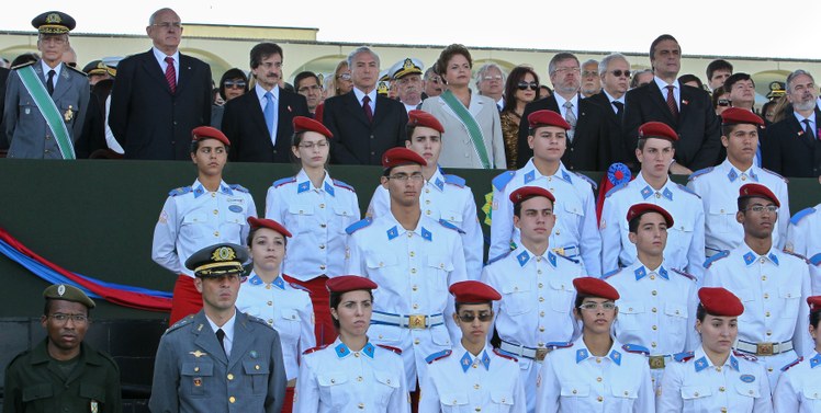 Dilma durante solenidade comemorativa 6