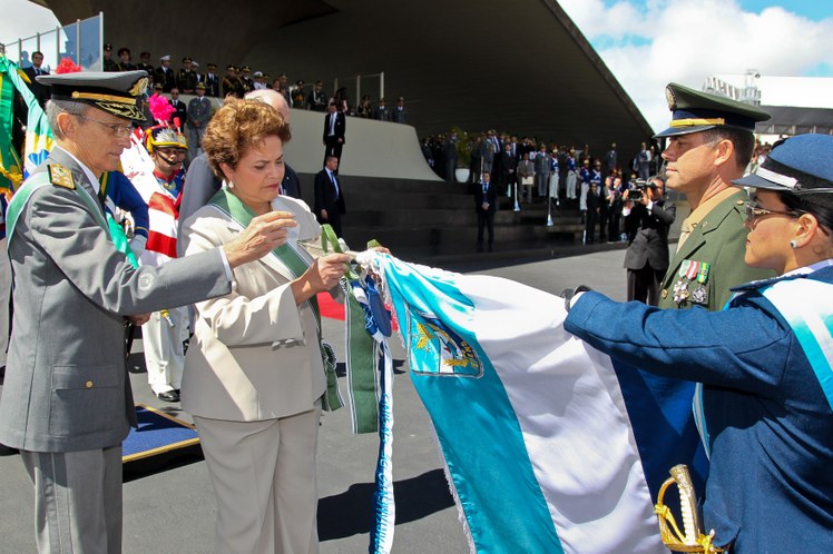 Dilma durante solenidade comemorativa 3