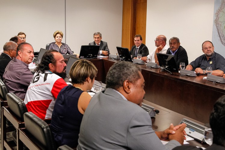 Comissão de representantes das Centrais Sindicais