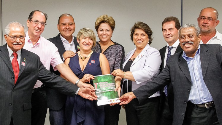 Comissão de representantes das Centrais Sindicais 02