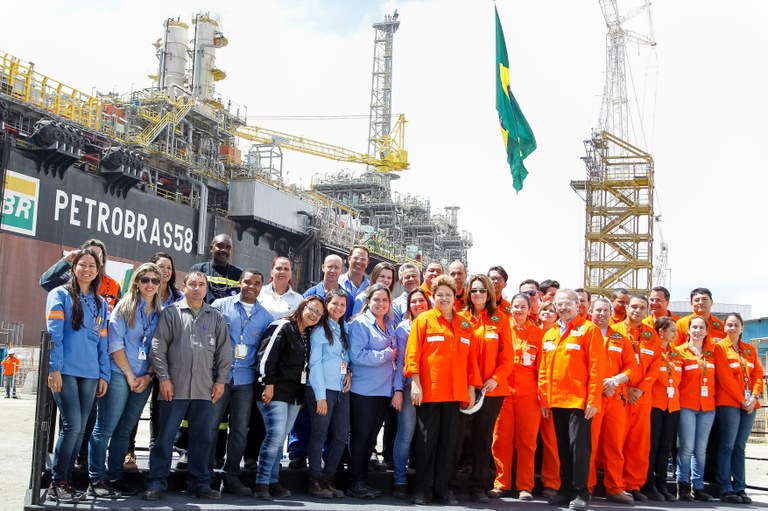 Conclusão da Plataforma P-58 no Estaleiro Honório Bicalho - 01