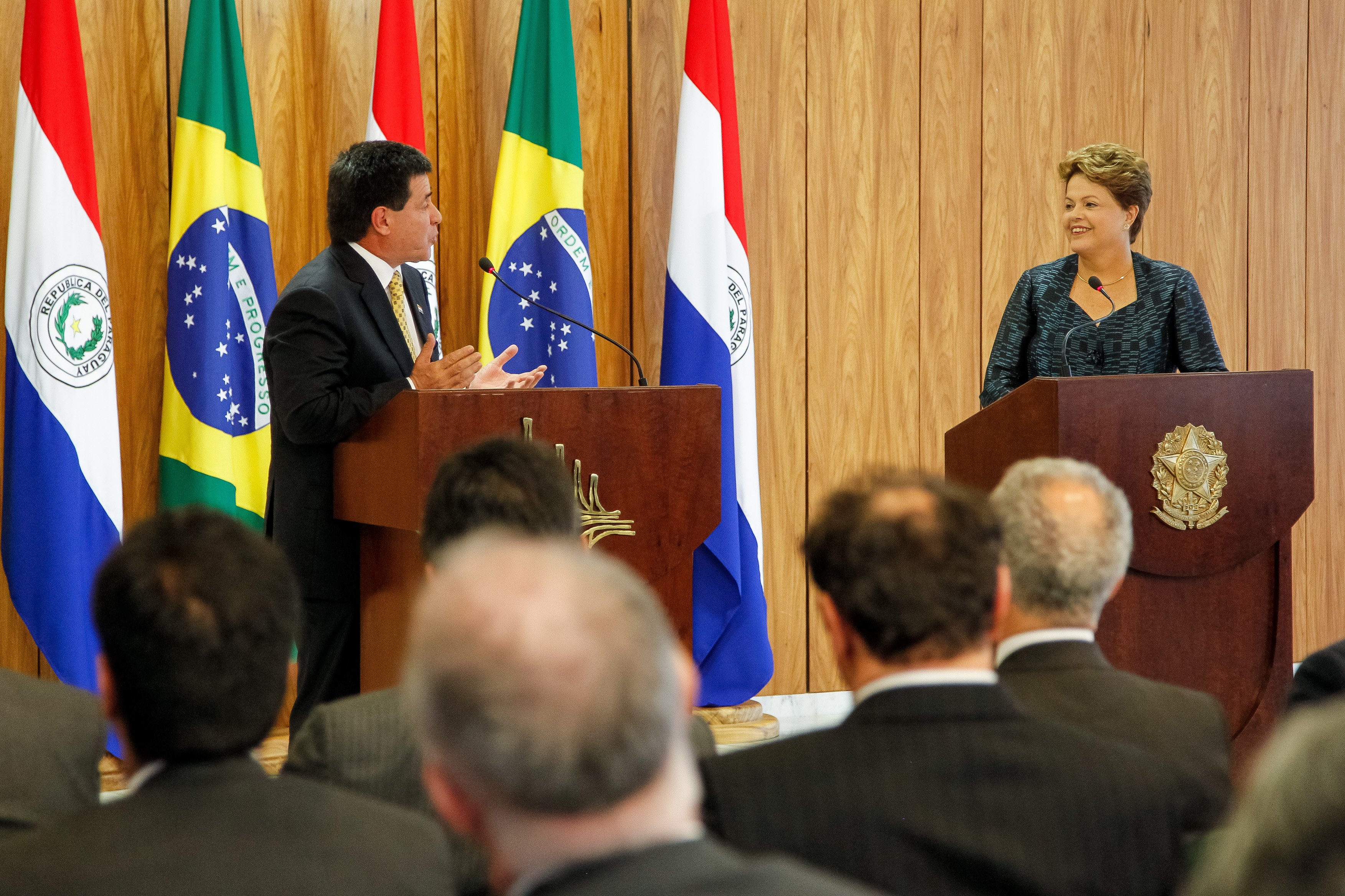 Declaração à imprensa - Visita oficial do presidente da República do Paraguai, Horacio Cartes - 03