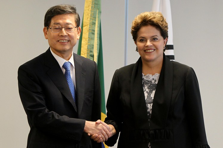 Dilma recebe Kim Hwang-Sik 3