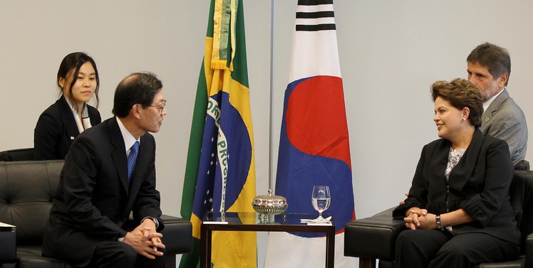 Dilma recebe Kim Hwang-Sik 2
