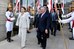 Dilma Rousseff e Michel Temer após almoço em homenagem ao presidente da Venezuela, Hugo Chávez 