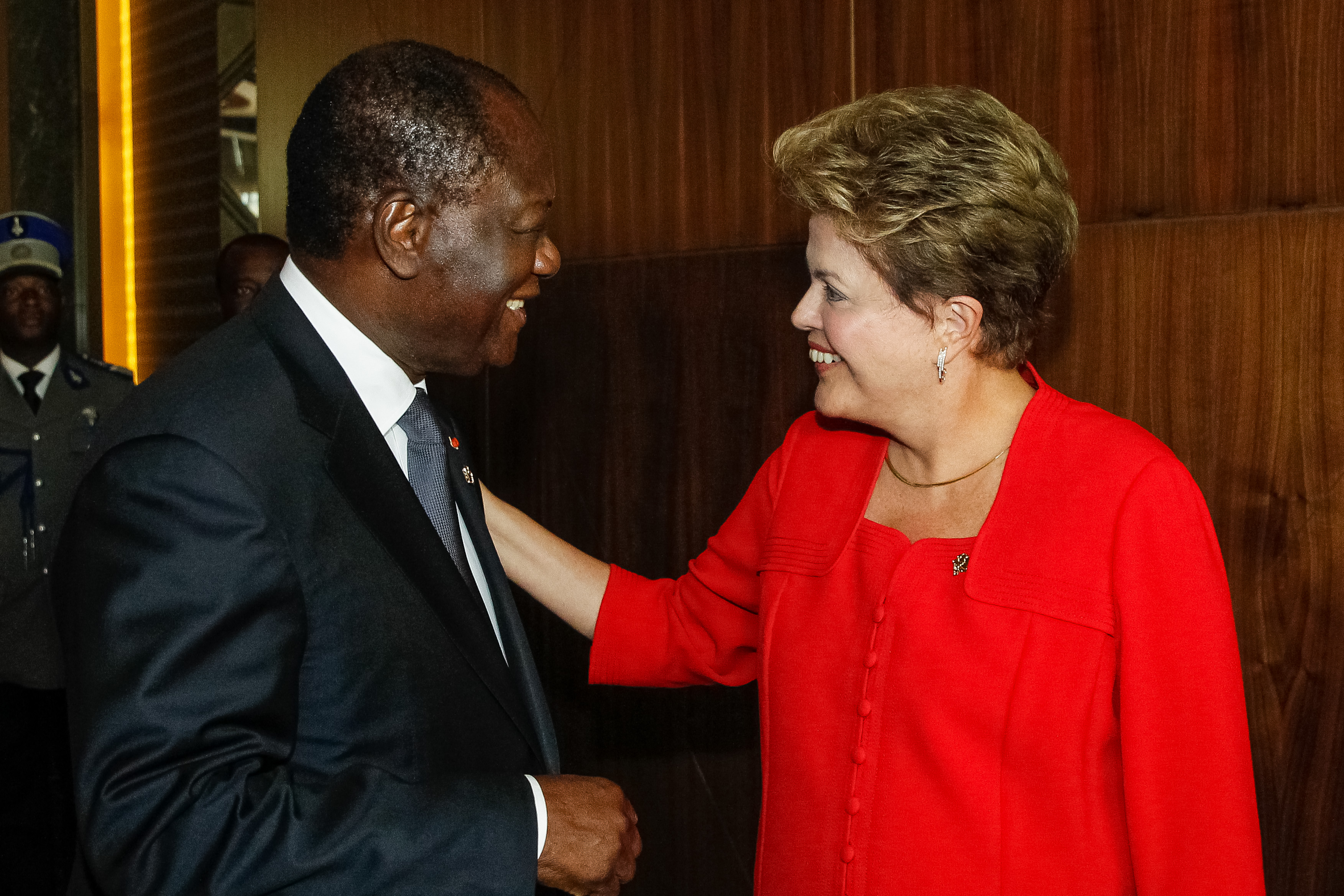 Encontro bilateral com o Presidente da Costa do Marfim, Alassane Ouattara