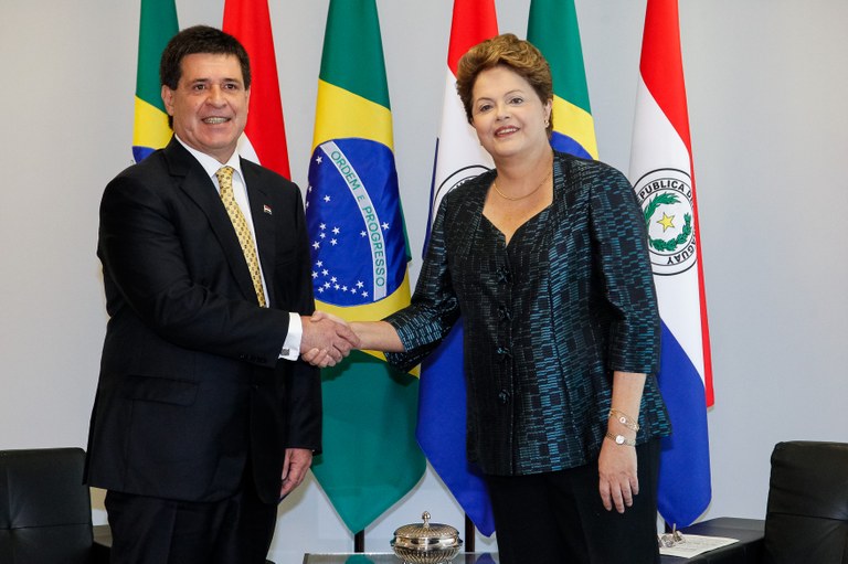 Encontro bilateral com o presidente da República do Paraguai, Horacio Cartes - 01