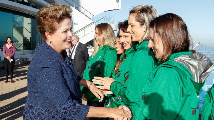 Encontro com atletas brasileiros participantes nos Jogos Sul-Americanos - 01