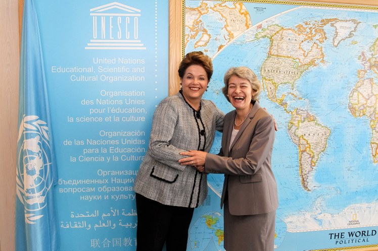 Encontro com Irina Bokova Diretora-geral da UNESCO - 1