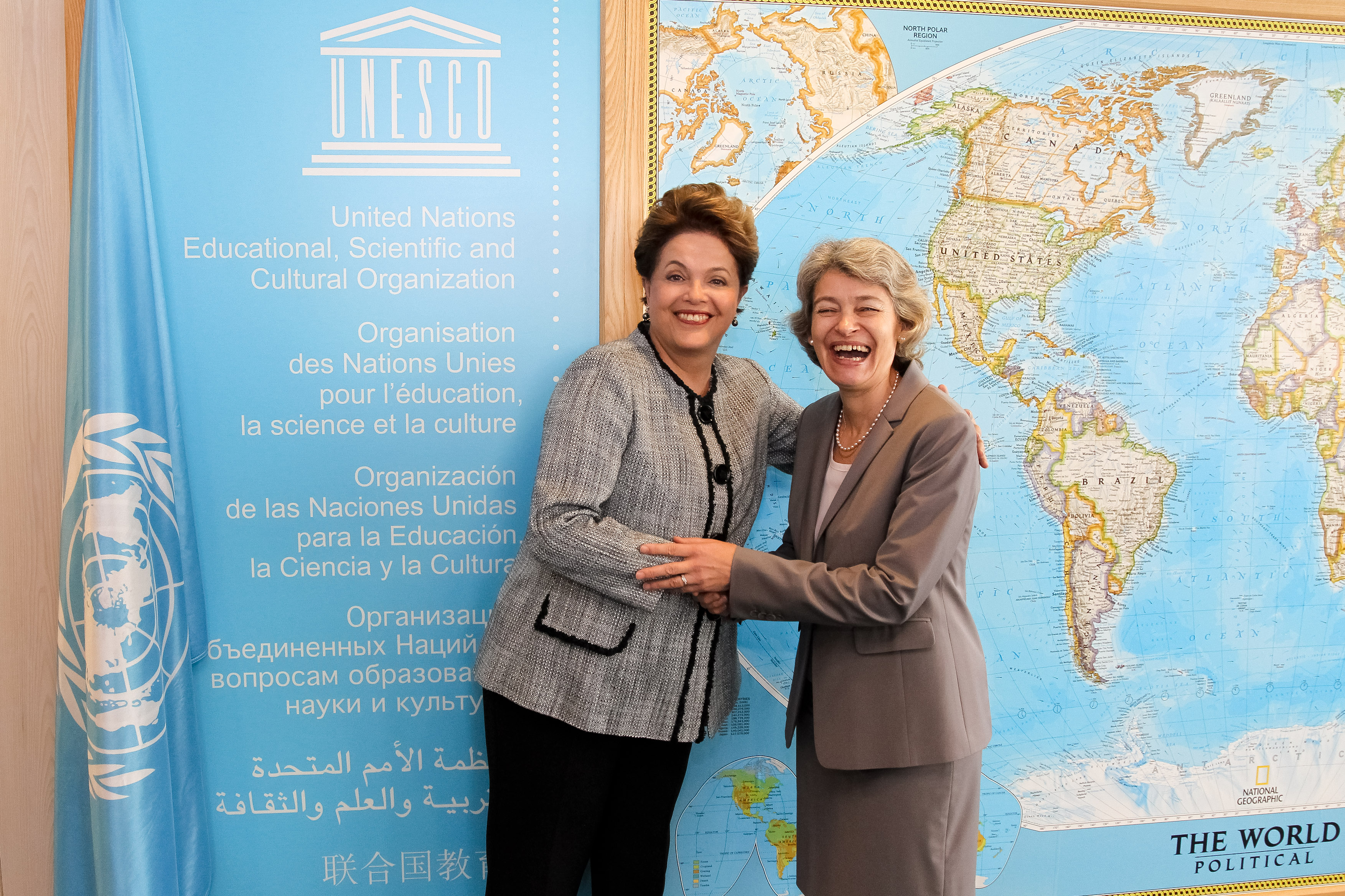 Encontro com Irina Bokova Diretora-geral da UNESCO - 1
