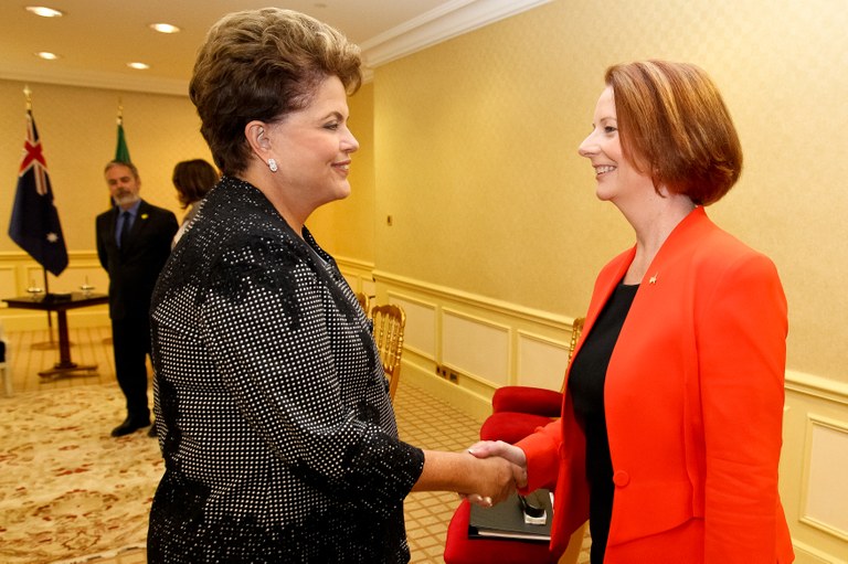 Encontro com Julia Gillard Primeira-ministra da Austrália - 2
