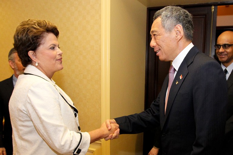 Encontro com Lee Hsien Loong Primeiro-ministro de Cingapura 1