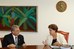 Dilma conversa com o governador de Alagoas, Teotônio Vilela Filho, no Palácio do Planalto