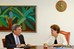 Dilma Rousseff e o governador de Sergipe, Marcelo Déda, em encontro no Palácio do Planalto 