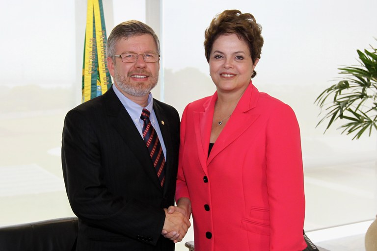 Presidenta Dilma Rousseff em encontro com o presidente da Câmara dos Deputados, Marco Maia 1
