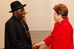 Encontro com o presidente da Nigéria, Goodluck Jonathan