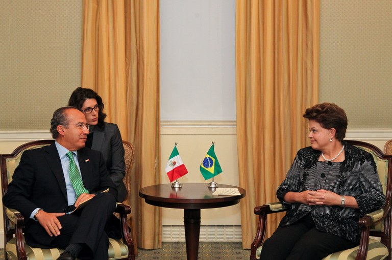 Encontro com o presidente do México, Felipe Calderón - 2