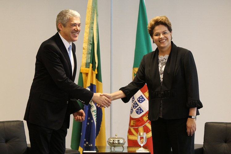 Dilma recebe José Sócrates 2