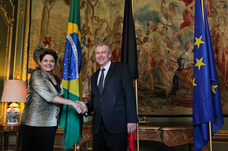 Foto oficial com o Primeiro-Ministro do Reino da Bélgica 1