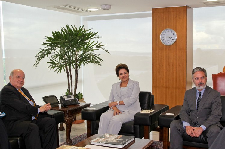 Dilma e Antonio Patriota recebem José Miguel Insulza 2
