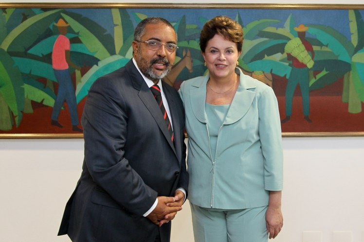 Dilma recebe Paulo Paim 2