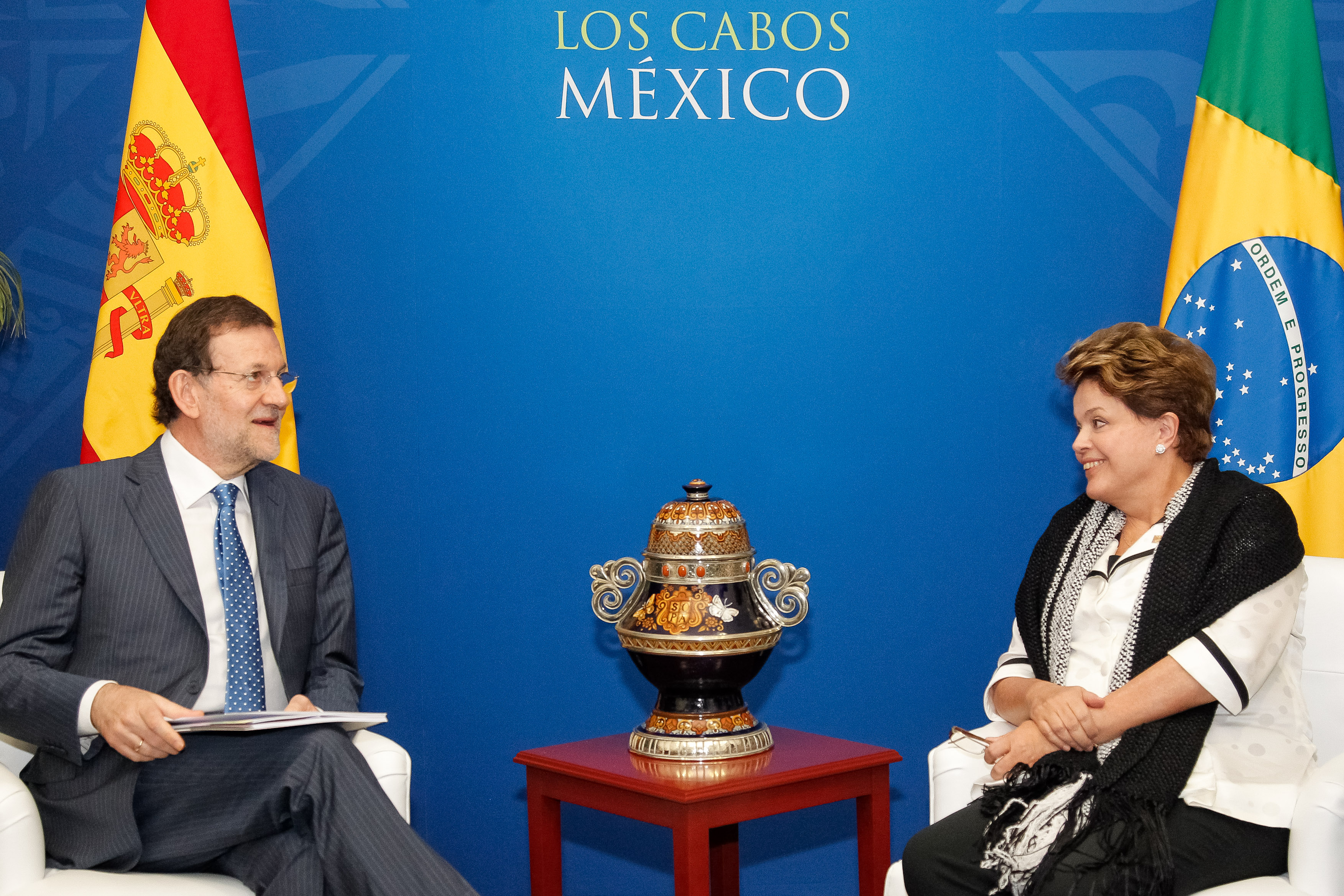 Encontro com primeiro-ministro espanhol, Mariano Rajoy - 02