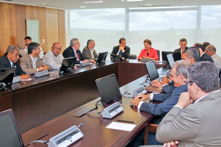 Dilma encontra centrais sindicais 5
