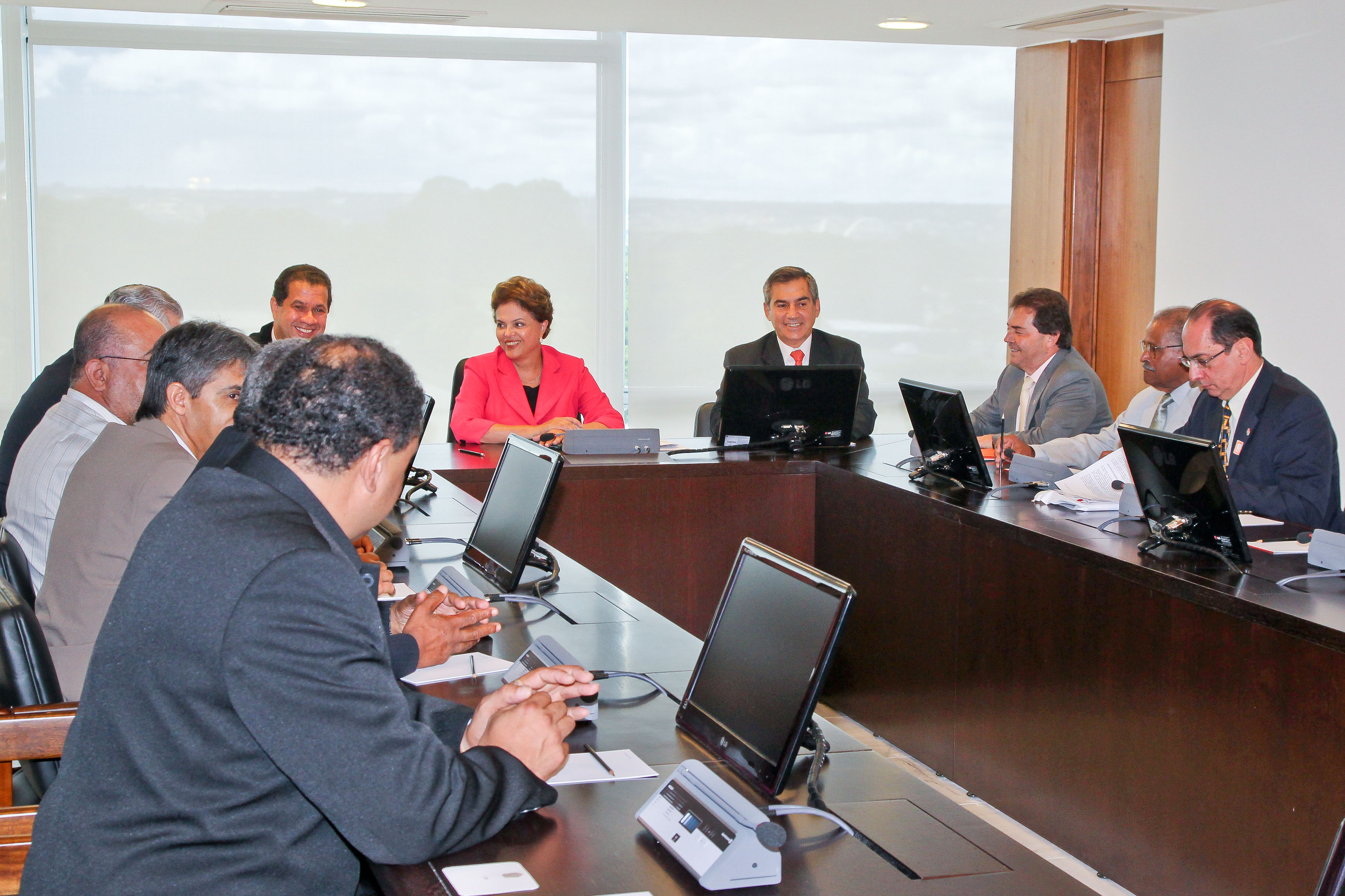 Dilma encontra centrais sindicais 2