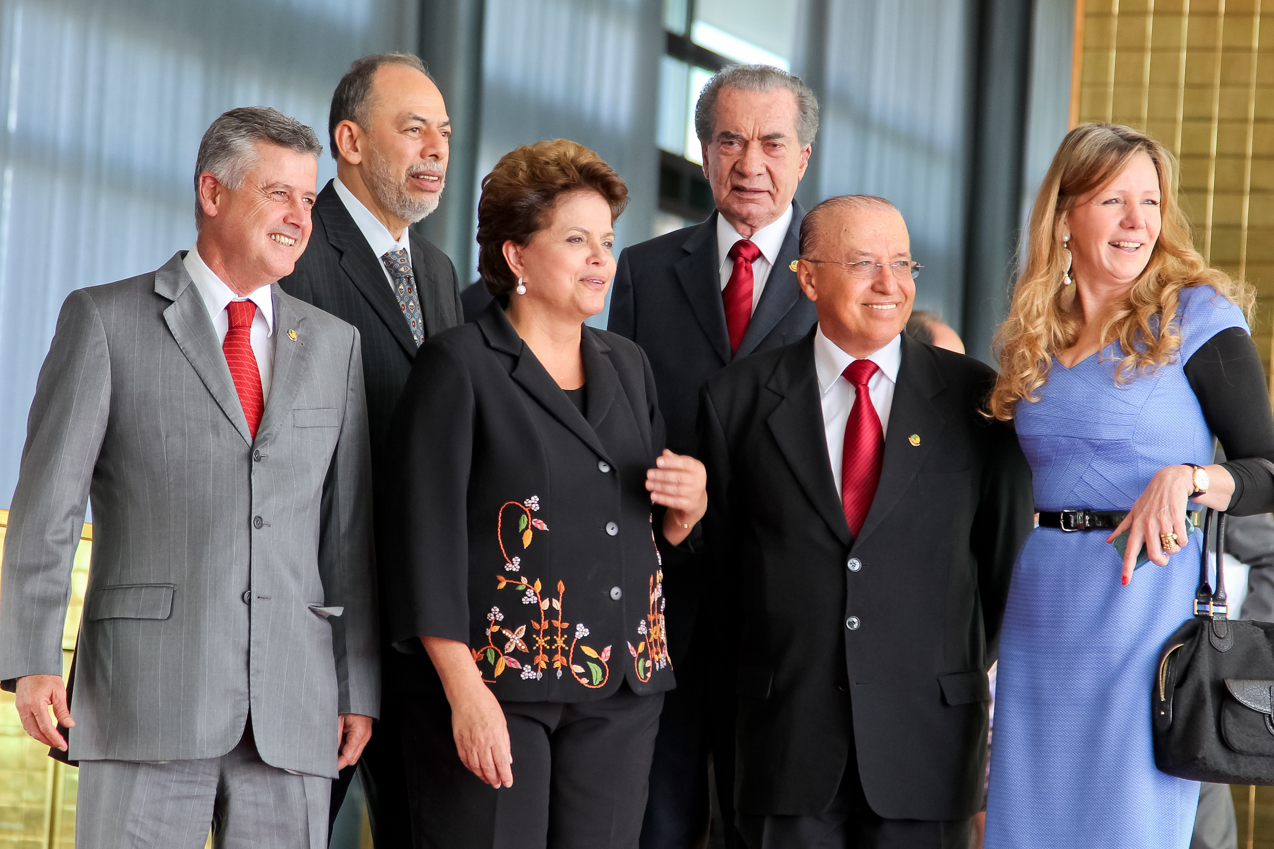Dilma Rousseff durante encontro com senadores do PDT, PSB e PCdoB 2