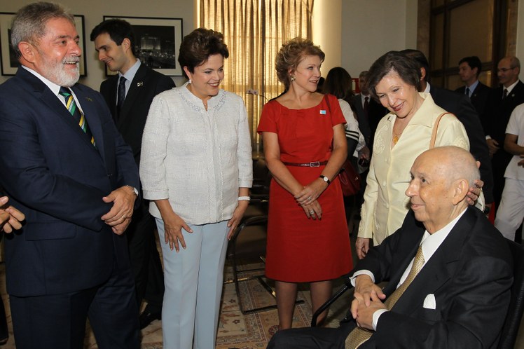 Dilma, Lula e Temer entregam Medalha 25 de Janeiro à José Alencar 9