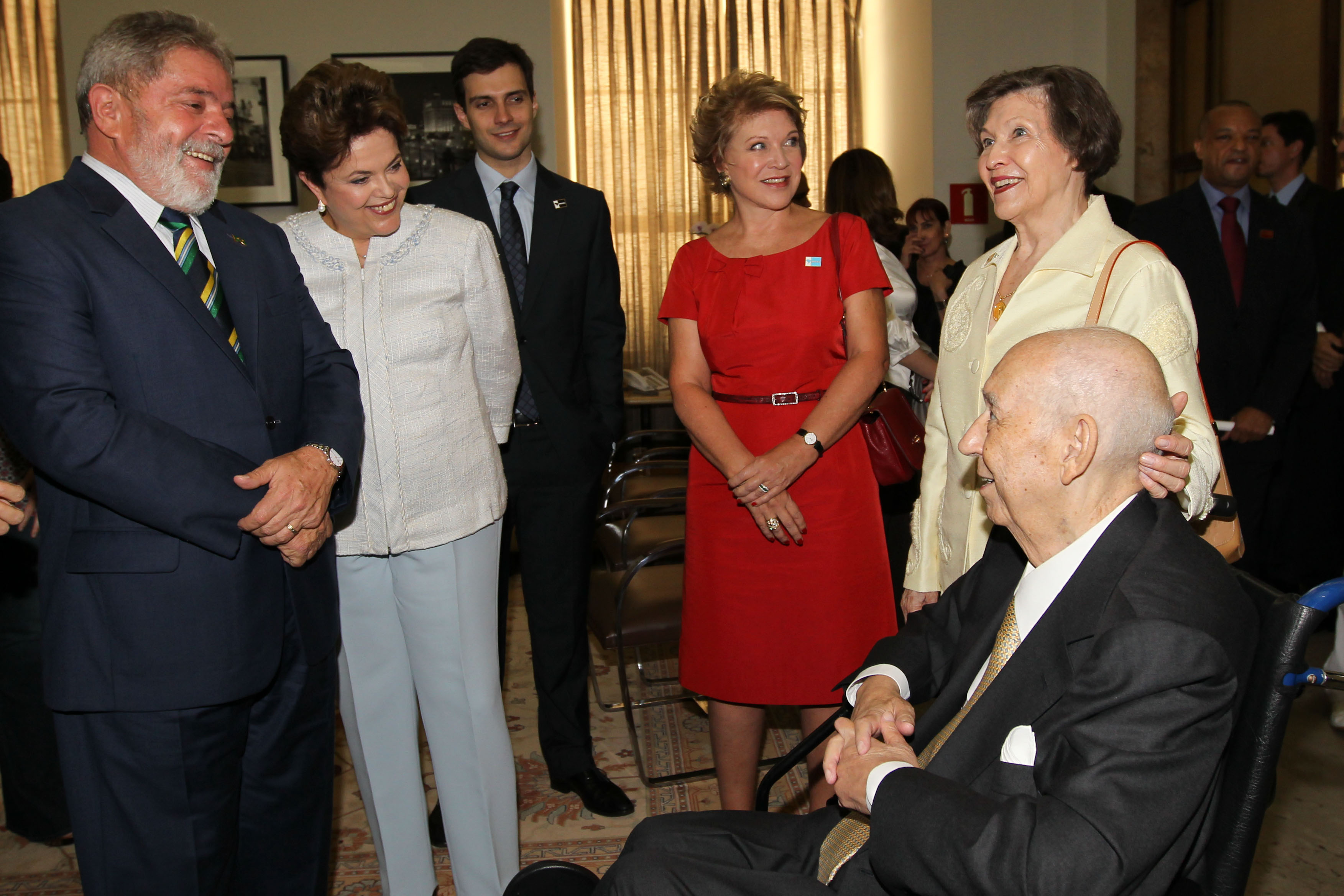 Dilma, Lula e Temer entregam Medalha 25 de Janeiro à José Alencar 5