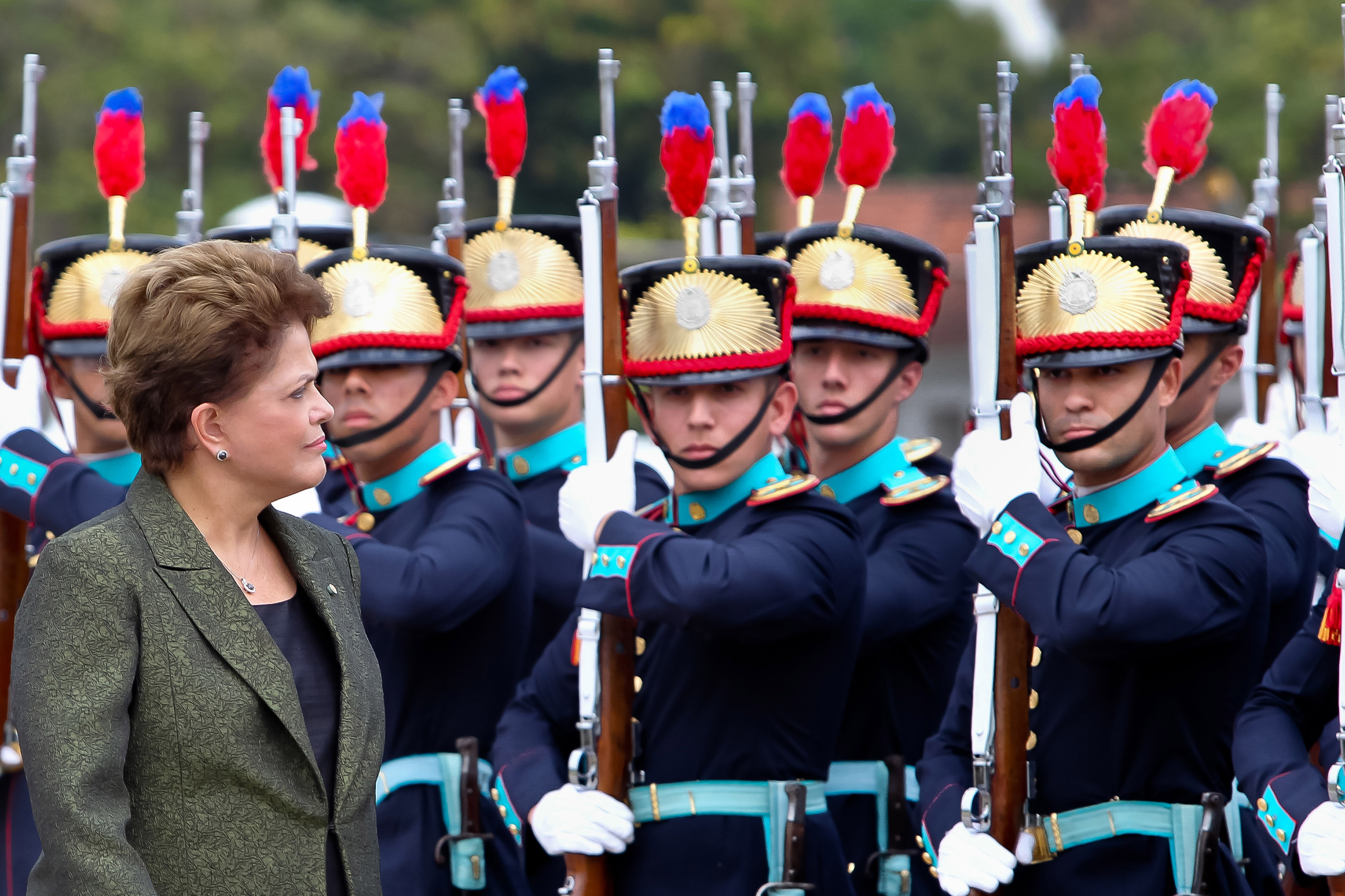 Entrega de espadins na Academia Militar das Agulhas Negras