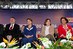 Dilma Rousseff, ministras Miriam Belchior e Ideli Salvatti, e o governador João Raimundo Colombo 2