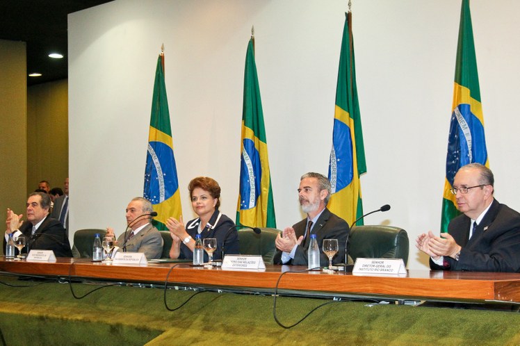 Dilma, Temer e Patriota no Instituto Rio Branco 4