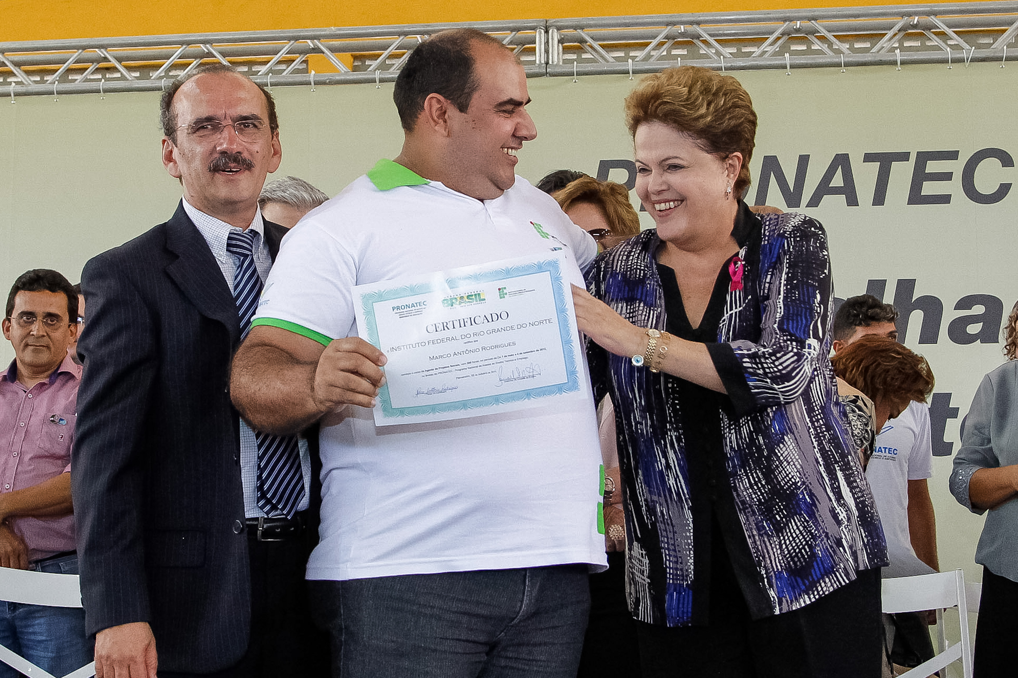 Formatura de 4.500 alunos do Pronatec e de inauguração de três novos campi do IFRN - 11