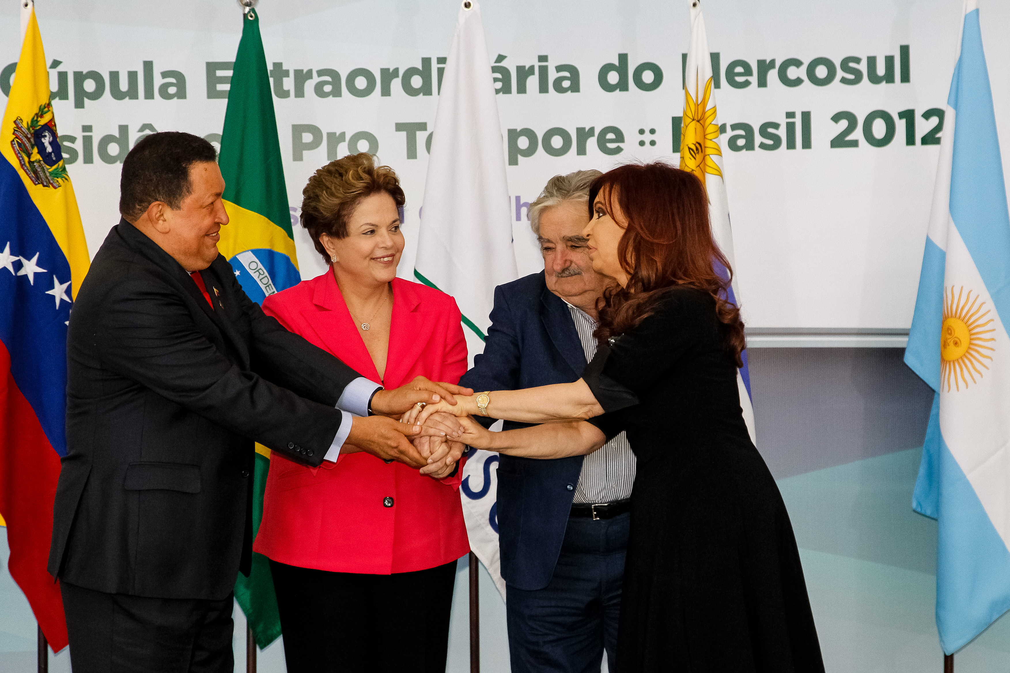 Fotografia oficial da Cúpula Extraordinária do Mercosul - 05